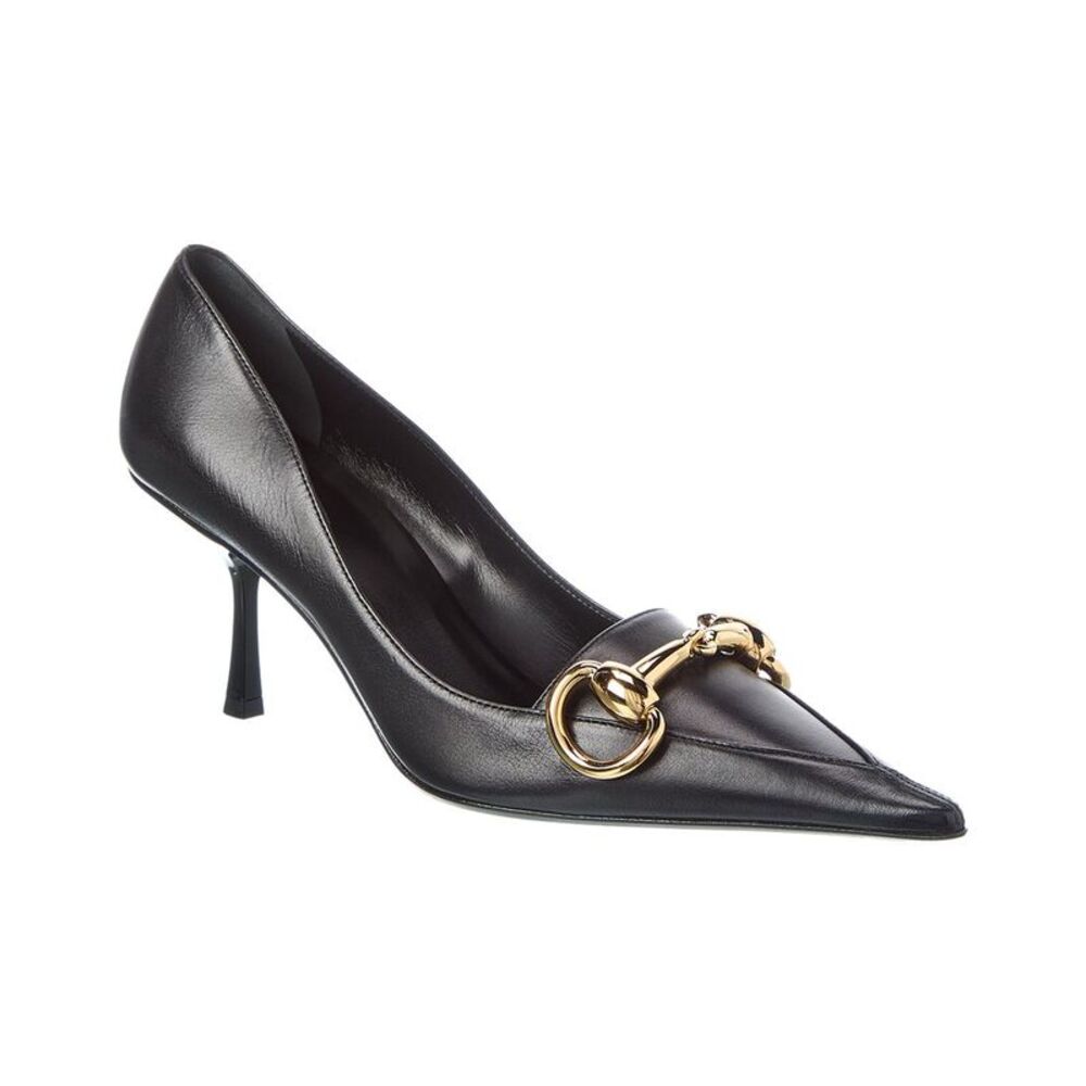 Gucci Boulevard Leather Pump, Black
